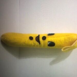Vintage 1989 Fruit Plush Banana Shalom Toy